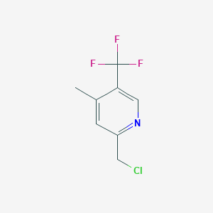 2-Chloromethyl-4-methyl-5-trifluoromethyl-pyridine