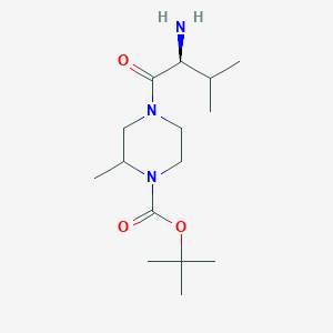 4-((S)-2-Amino-3-methyl-butyryl)-2-methyl-piperazine-1-carboxylic acid tert-butyl ester