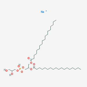 molecular formula C42H83NaO10P B15130656 1,2-Distearoyl-SN-glycero-3-phosphatidyl-rac-glycerol, NA salt 