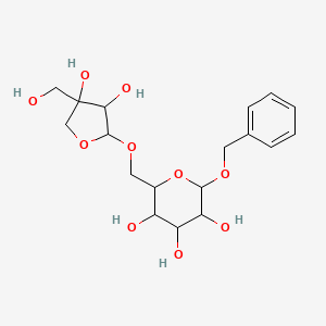 molecular formula C18H26O10 B15130663 Benzyl alcohol + Hex-Pen 