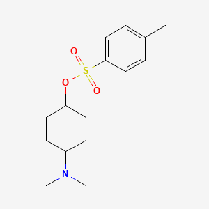 [4-(dimethylamino)cyclohexyl] 4-methylbenzenesulfonate