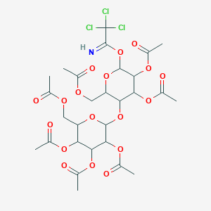 beta-D-Lactopyranoside 1-(2,2,2-trichloroethanimidate) heptaacetate