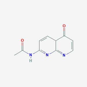 N-(5-oxo-8H-1,8-naphthyridin-2-yl)acetamide