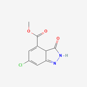 6-Chloro-3-hydroxy-4-indazolecarboxylic acid methyl ester