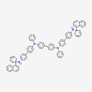 [1,1'-Biphenyl]-4,4'-diamine, N4,N4'-bis[4'-(1-naphthalenylphenylamino)[1,1'-biphenyl]-4-yl]-N4,N4'-diphenyl-