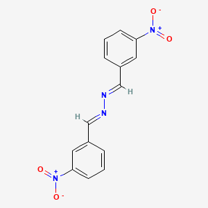 (1E,2E)-bis(3-nitrobenzylidene)hydrazine