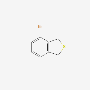 molecular formula C8H7BrS B15130770 4-Bromo-1,3-dihydrobenzo[c]thiophene 