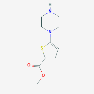 Methyl 5-(piperazin-1-yl)thiophene-2-carboxylate