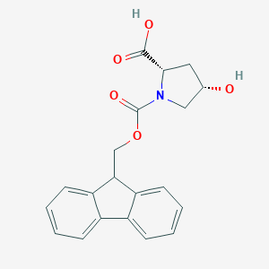 B151308 (2S,4S)-1-(((9H-Fluoren-9-yl)methoxy)carbonyl)-4-hydroxypyrrolidine-2-carboxylic acid CAS No. 189249-10-3