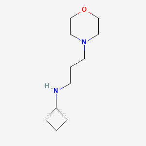 N-(3-morpholinopropyl)cyclobutanamine