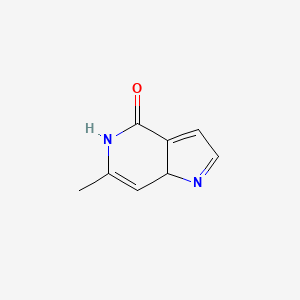 6-Methyl-5,7a-dihydropyrrolo[3,2-c]pyridin-4-one