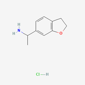 1-(2,3-Dihydrobenzofuran-6-yl)ethanamine hydrochloride