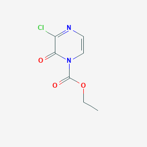 ethyl 3-chloro-2-oxopyrazine-1(2H)-carboxylate