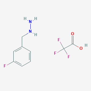 3-Fluorobenzylhydrazine 2,2,2-trifluoroacetate