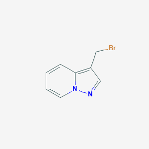 molecular formula C8H7BrN2 B1513094 3-(Bromomethyl)pyrazolo[1,5-a]pyridine 