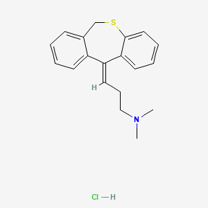 molecular formula C19H22ClNS B15131039 Dosulepin hydrochloride CAS No. 25627-39-8