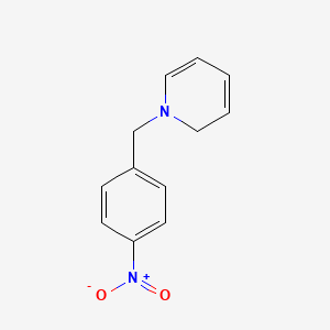 1-[(4-Nitrophenyl)methyl]pyridine