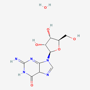 molecular formula C10H15N5O6 B15131059 Guanosine, hydrate 