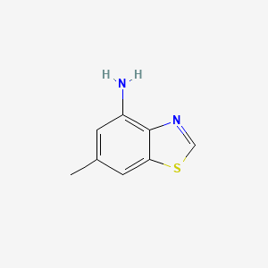 molecular formula C8H8N2S B15131074 6-Methylbenzo[d]thiazol-4-amine 