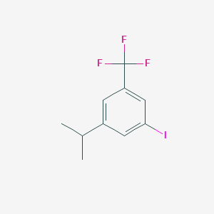 Benzene, 1-iodo-3-(1-methylethyl)-5-(trifluoromethyl)-