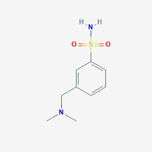 3-[(Dimethylamino)methyl]benzene-1-sulfonamide