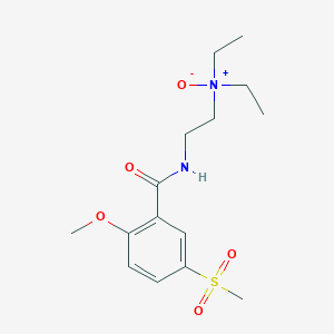 molecular formula C15H24N2O5S B1513118 tiapride-N-oxide CAS No. 63484-11-7