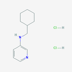 molecular formula C12H20Cl2N2 B1513125 Cyclohexylmethylpyridin-3-ylamine dihydrochloride 