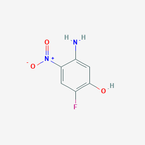 5-Amino-2-fluoro-4-nitrophenol