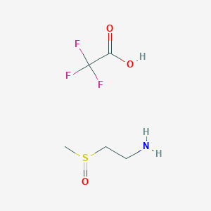 2-(Methylsulfinyl)ethanamine 2,2,2-trifluoroacetate