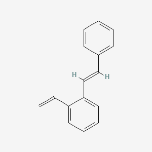 Benzene, 1-ethenyl-2-(2-phenylethenyl)-