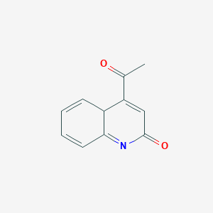 4-acetyl-4aH-quinolin-2-one