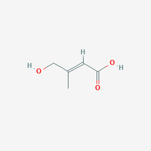 2-Butenoic acid, 4-hydroxy-3-methyl-