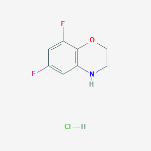 6,8-Difluoro-3,4-dihydro-2h-benzo[b][1,4]oxazine hydrochloride