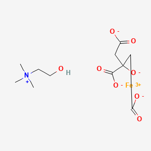 molecular formula C11H18FeNO8 B1513133 Unii-0W21KB56NS 