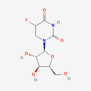 2,4(1H,3H)-Pyrimidinedione, 1-alpha-D-arabinofuranosyl-5-fluoro-