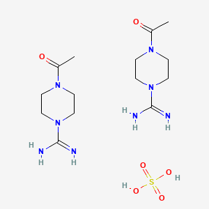 4-Acetylpiperazine-1-carboxamidine hemisulfate salt