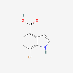 7-bromo-1H-indole-4-carboxylic acid