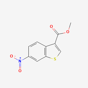 molecular formula C10H7NO4S B1513147 Methyl 6-nitrobenzo[b]thiophene-3-carboxylate 