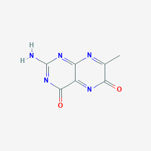 2-Amino-1,5-dihydro-7-methylpteridine-4,6-dione