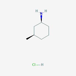 cis-3-Methylcyclohexanamine;hydrochloride