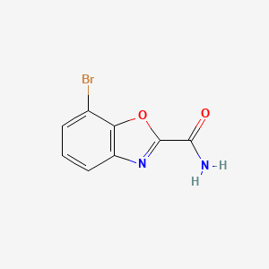 7-Bromo-benzooxazole-2-carboxylic acid amide