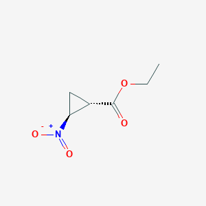 trans-2-Nitro-cyclopropanecarboxylicacidethylester