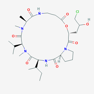 molecular formula C29H48ClN5O8 B15131709 Destruxin chl 