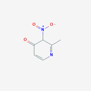 molecular formula C6H6N2O3 B15131722 2-methyl-3-nitro-3H-pyridin-4-one 