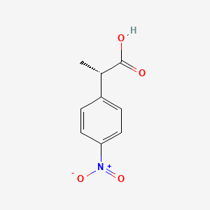 (2S)-2-(4-nitrophenyl)propanoic acid