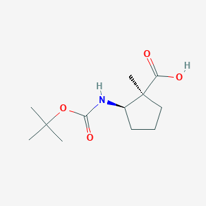 Cis-2-tert-Butoxycarbonylamino-1-methyl-cyclopentanecarboxylic acid