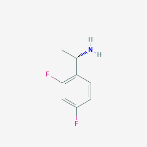 (S)-1-(2,4-Difluorophenyl)propan-1-amine