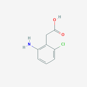 2-(2-Amino-6-chlorophenyl)acetic acid