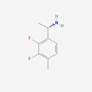 (S)-1-(2,3-Difluoro-4-methylphenyl)ethanamine hydrochloride