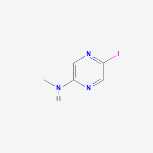 5-Iodo-N-methylpyrazin-2-amine